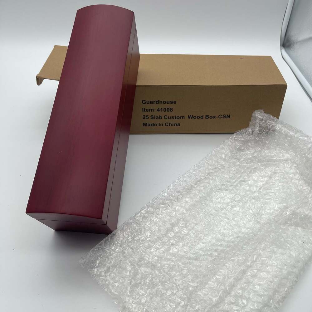 Guardhouse Item 41008 Red Wood Box for 25‎ Certified Coin Slabs